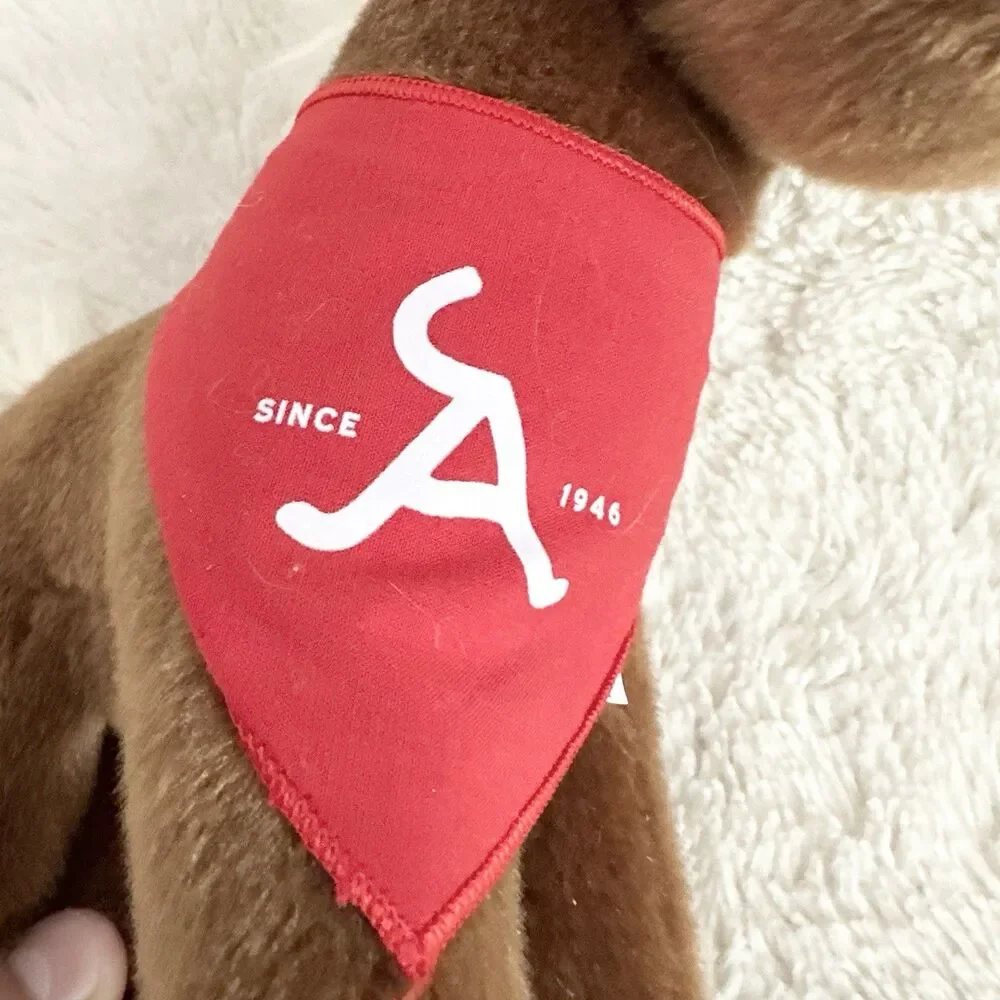 Douglas Cuddle Toy Mr Brown Pony Red A Bandana Advertising Plush #4045